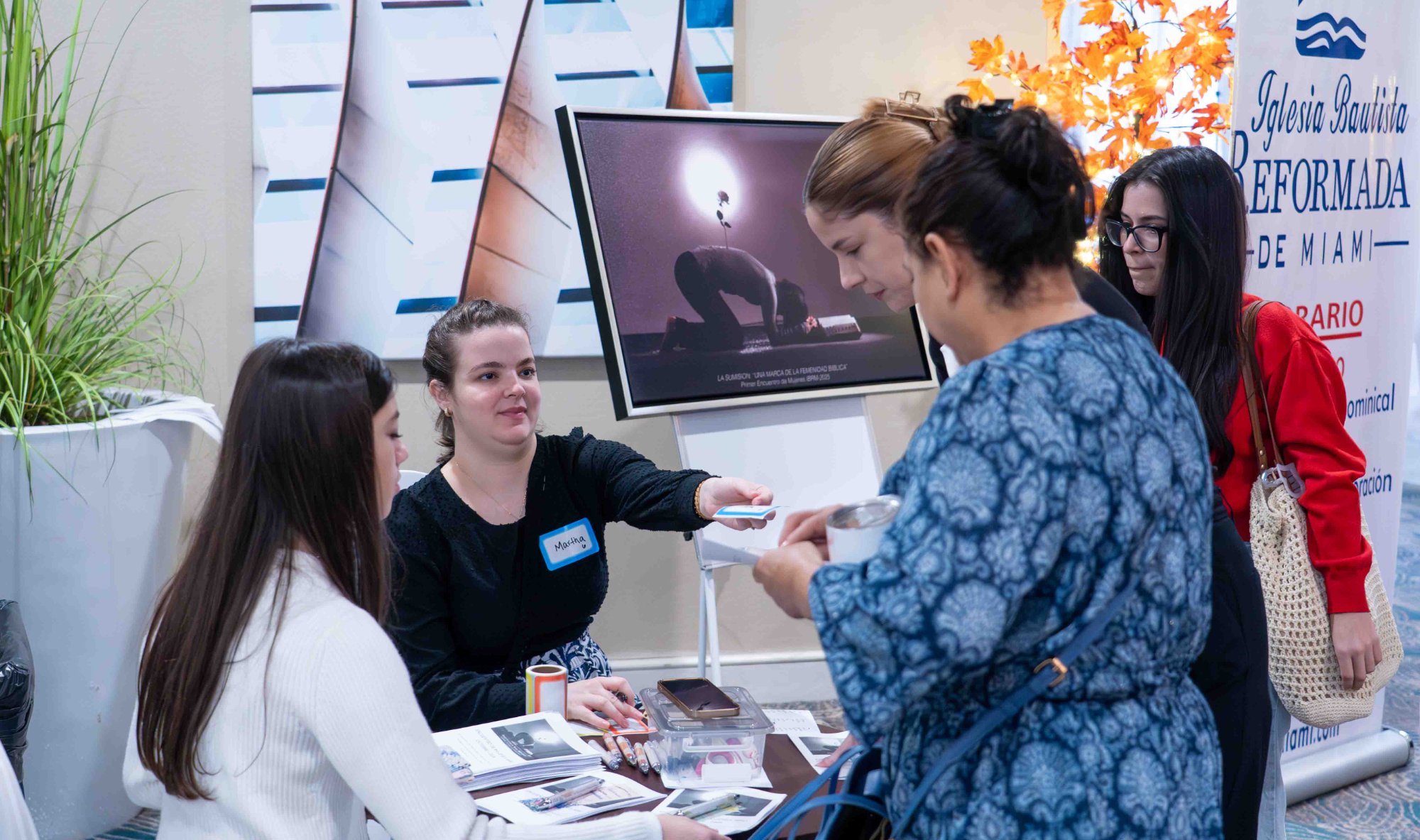 Stand de información